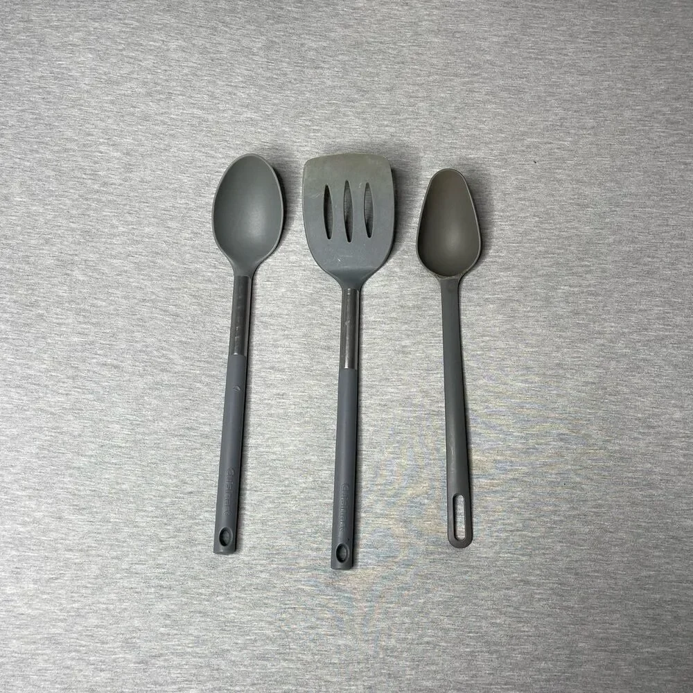 IKEA Stainless Steel & Plastic Spatula & Spoons 3 PCS. Set